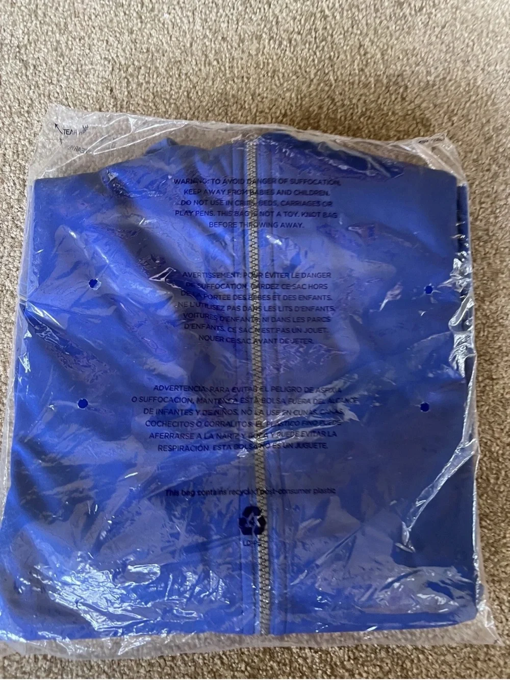 LiuGong Cutter & Buck Zippered Jacket - Size Large